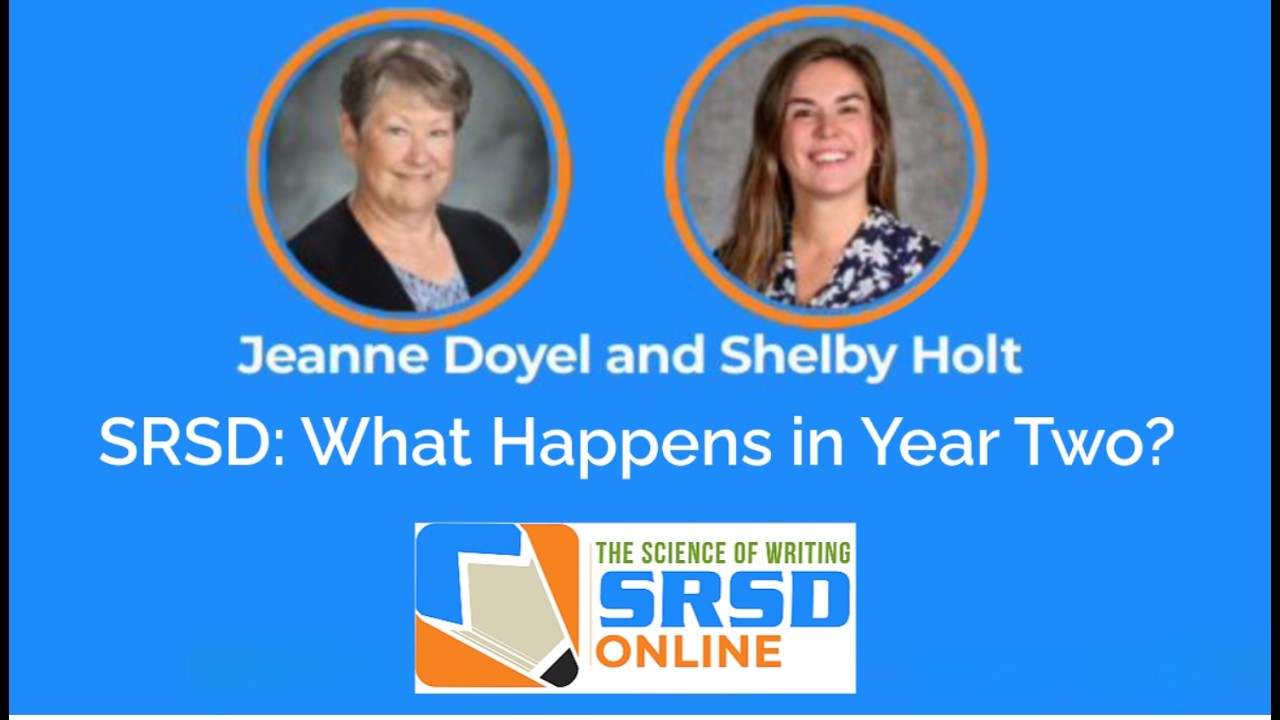 Jeanne Doyel & Shelby Holt  SRSD Years One and Two