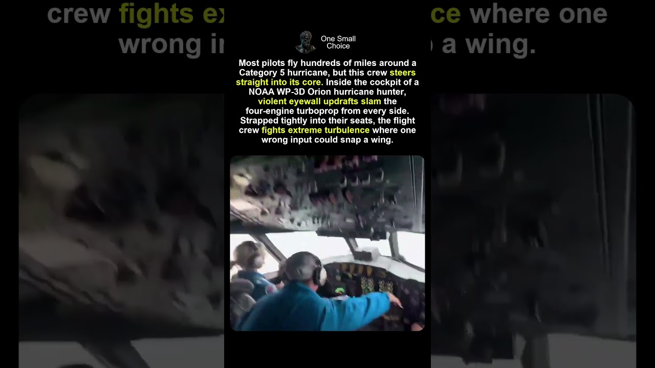 Hurricane Hunters Battle Violent Eyewall Turbulence ✈️🌪️