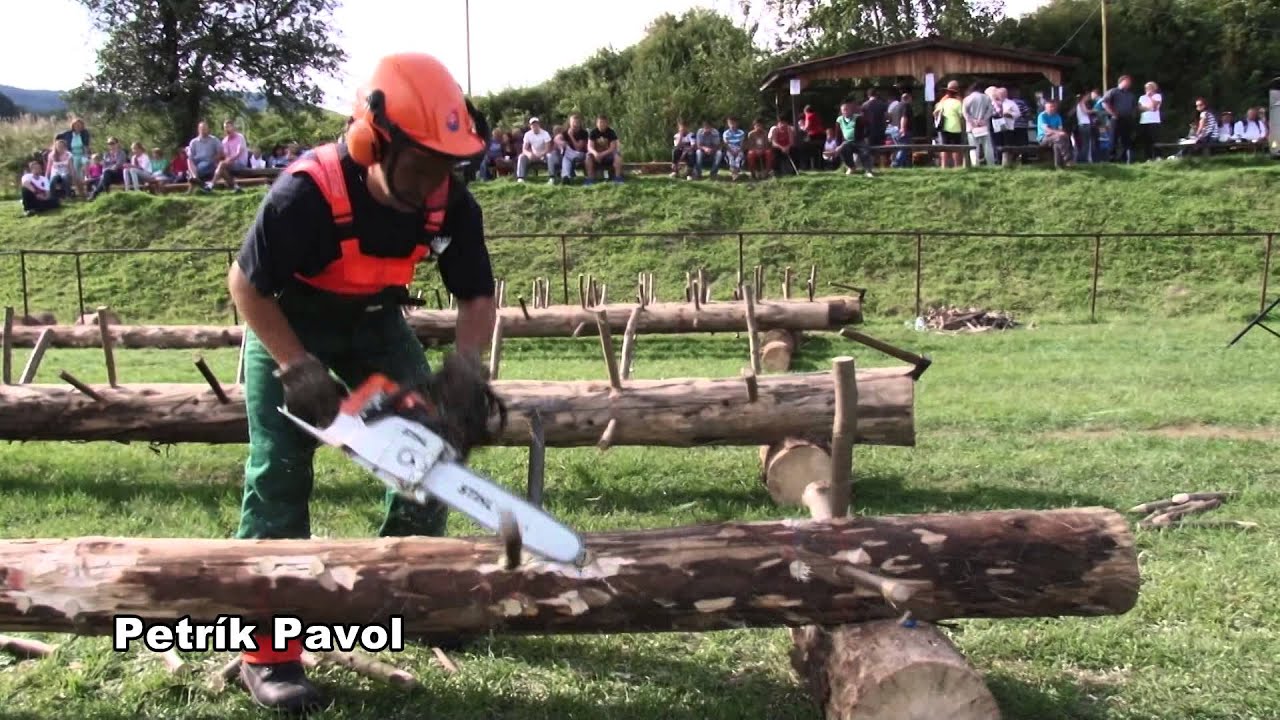 Drevorubač obce Banské 2014