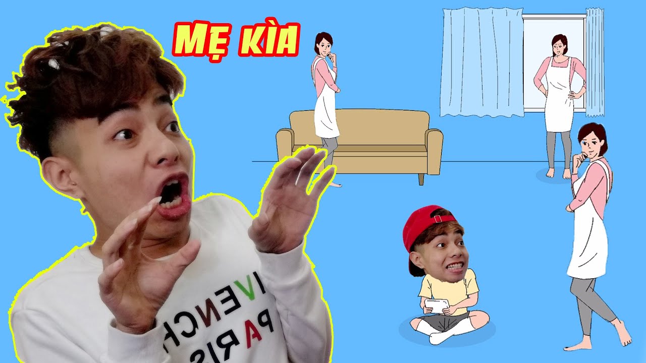 ThắnG Tê Tê Trốn Học Đi Chơi Game Bị Mẹ Gank