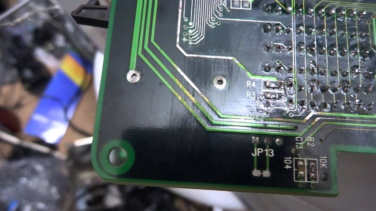 IGS PGM Motherboard Repair: Acid Removal, Trace Repair, Solder Reflow