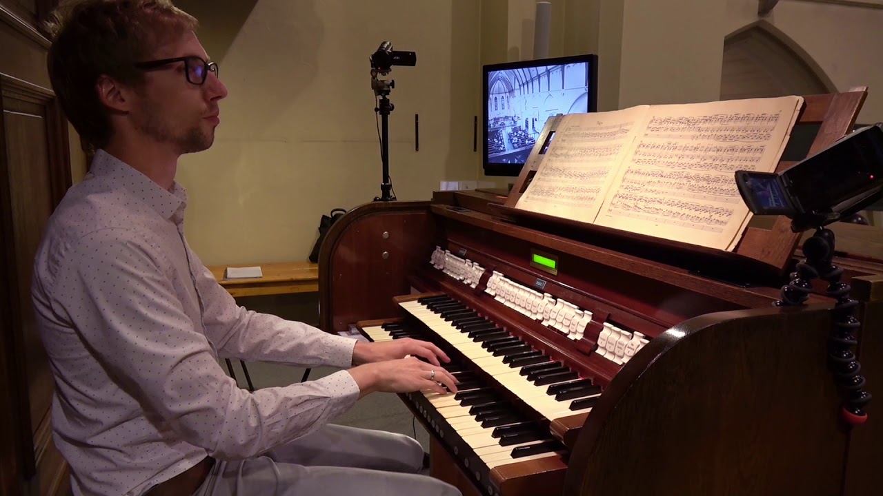 J.S. Bach - Gigue - BWV 577 - Pancratiuskerk  Castricum - Gert van Hoef