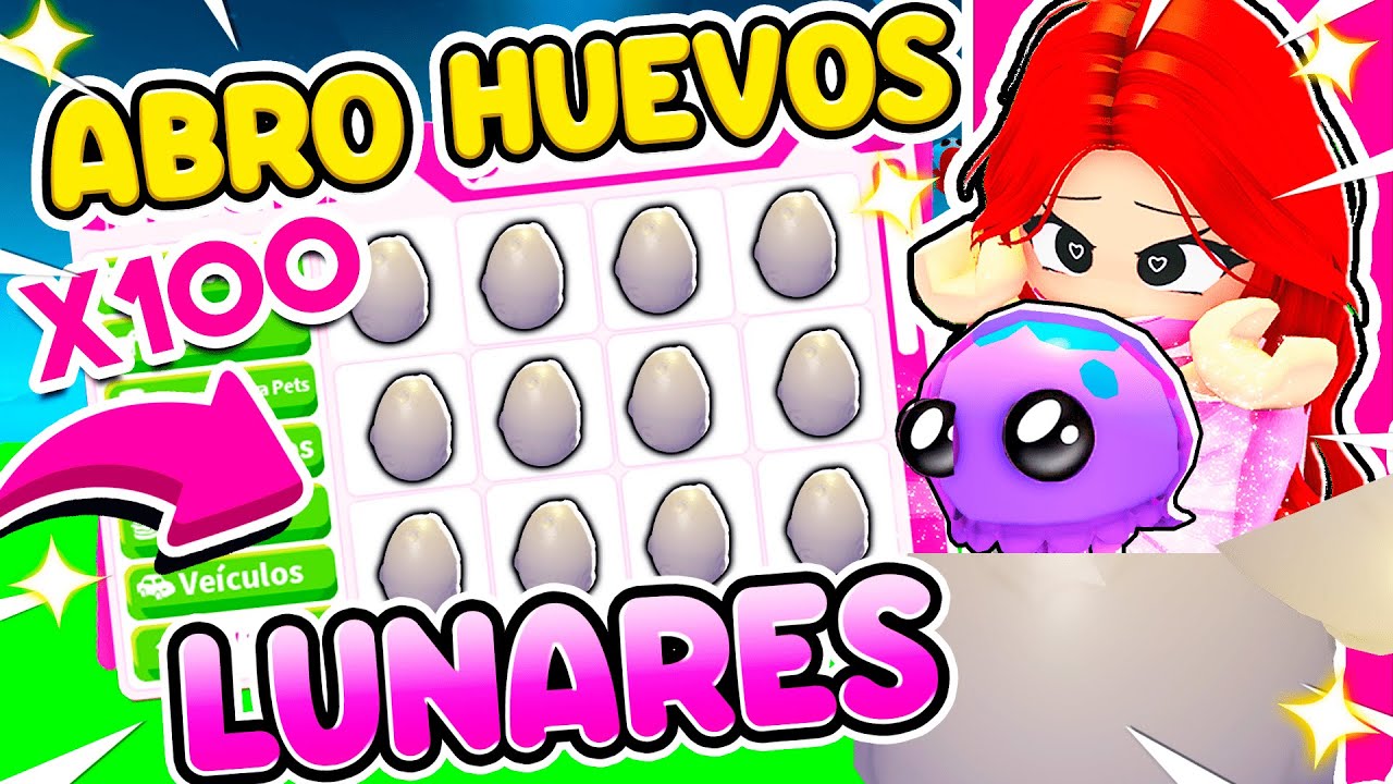 ABRIENDO 100 HUEVOS *DEL ESPACIO* HASTA CONSEGUIR LA LEGENDARIA en ADOPT ME (ROBLOX)