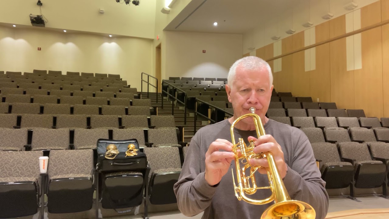 Malcolm Arnold: Fantasy for B flat Trumpet. Video Project No. 349.