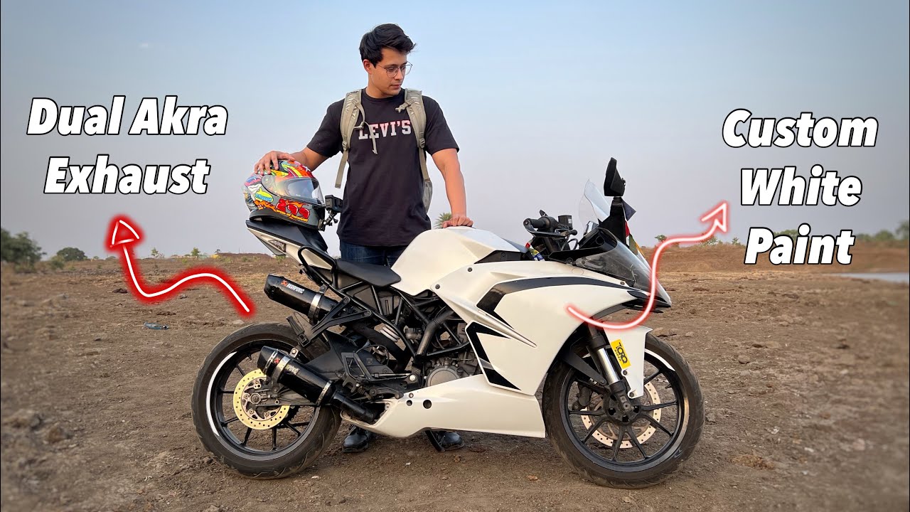 Crazy Loud 🔥 Fully Modified KTM RC 200 With Dual Exhaust