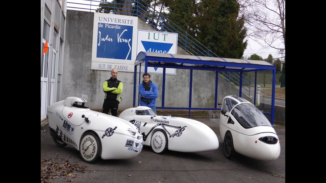 velomobile aerorider IUT Aisne (1.5€ / 1000km)
