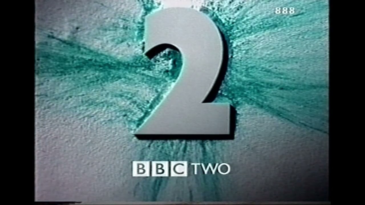 BBC Two Ident Powder Splat    BBC Two   1999