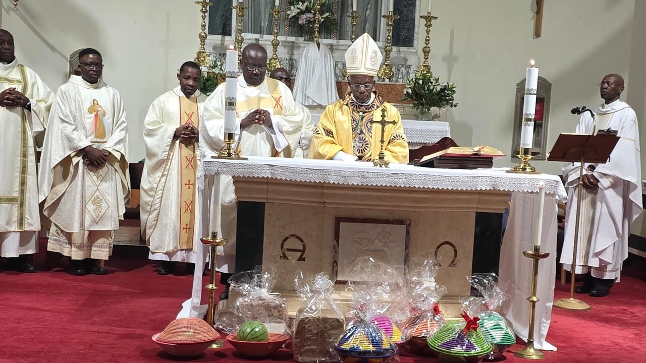 KIGUNGU DAY CELEBRATIONS ST CHAD'S CHURCH CROYDON UK MASS LED BY ARCHBISHOP AUGUSTINE KASUJJA 02/26