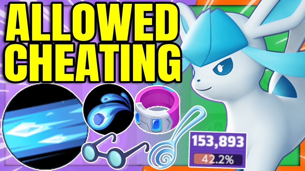 This is why I BAN ICICLE SPEAR GLACEON in Ranked | Pokemon Unite