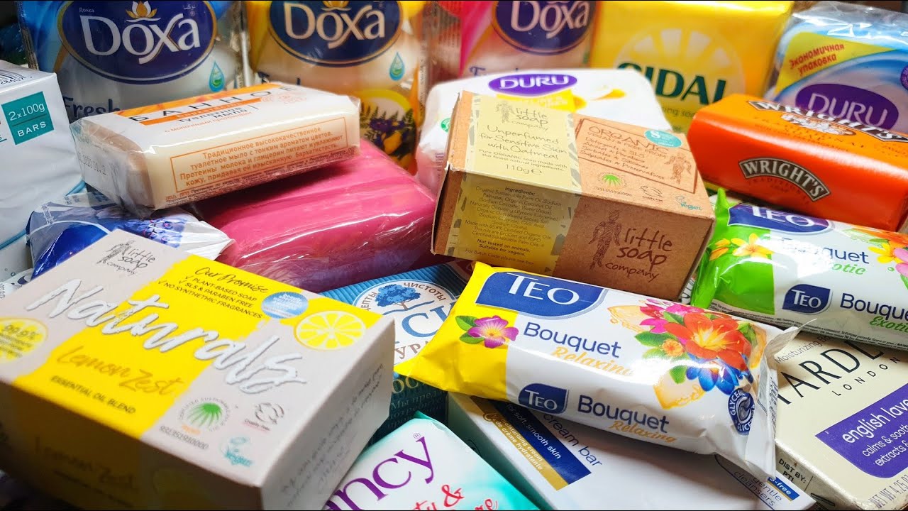 ASMR International/SOAP HAUL OPENING SOUND/ASMR/no talking/АСМР распаковка мыла/Soap opening /साबुन