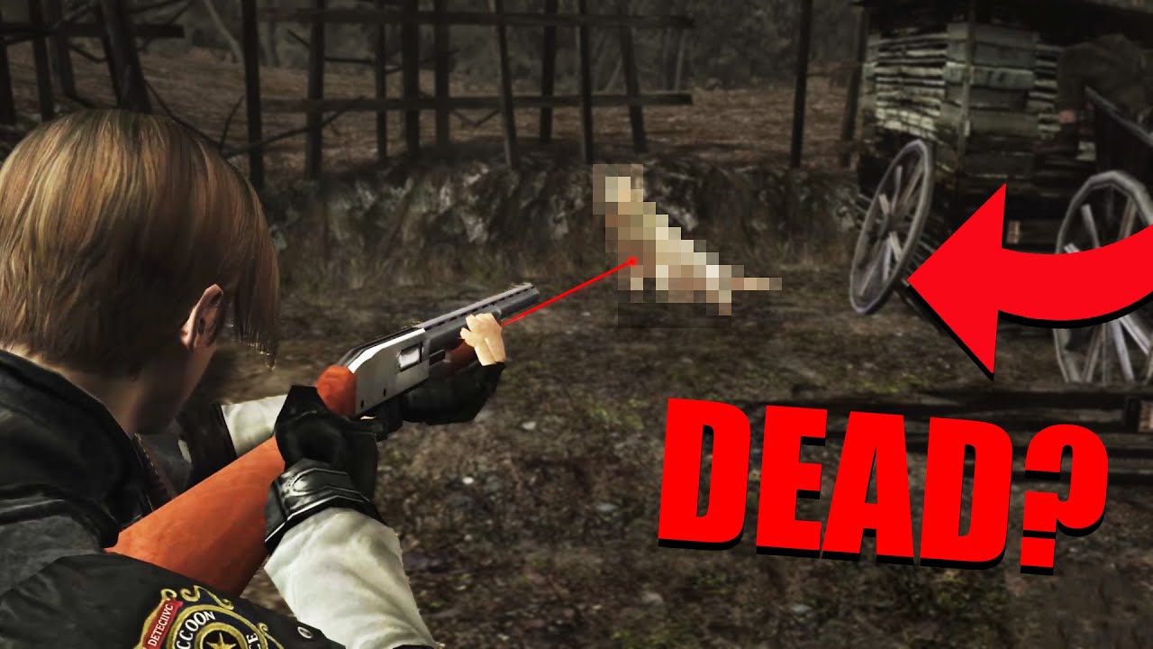 What happens if you try to kill the dog in RE4?