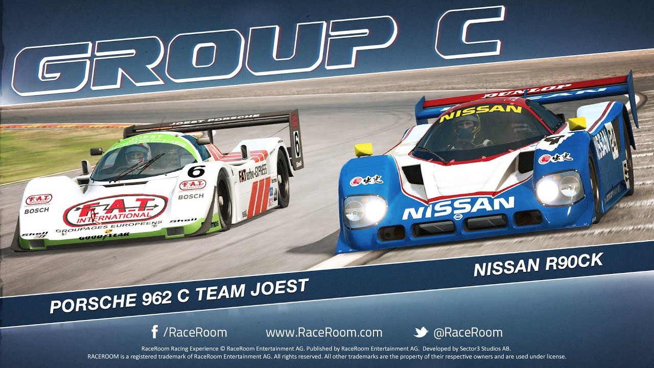 RaceRoom | Group C cars - now available!