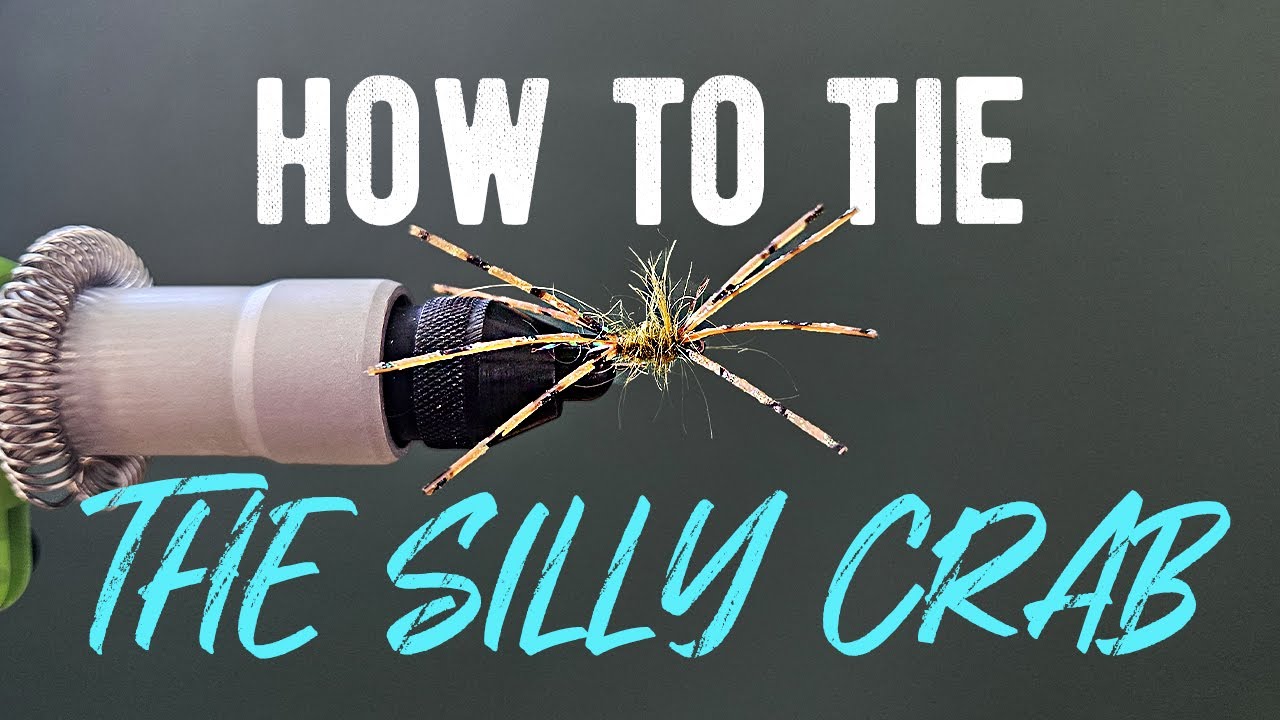 How to tie an easy Crab Fly For Sea Bass | The Silly Crab | Fly Fishing For Sea Bass