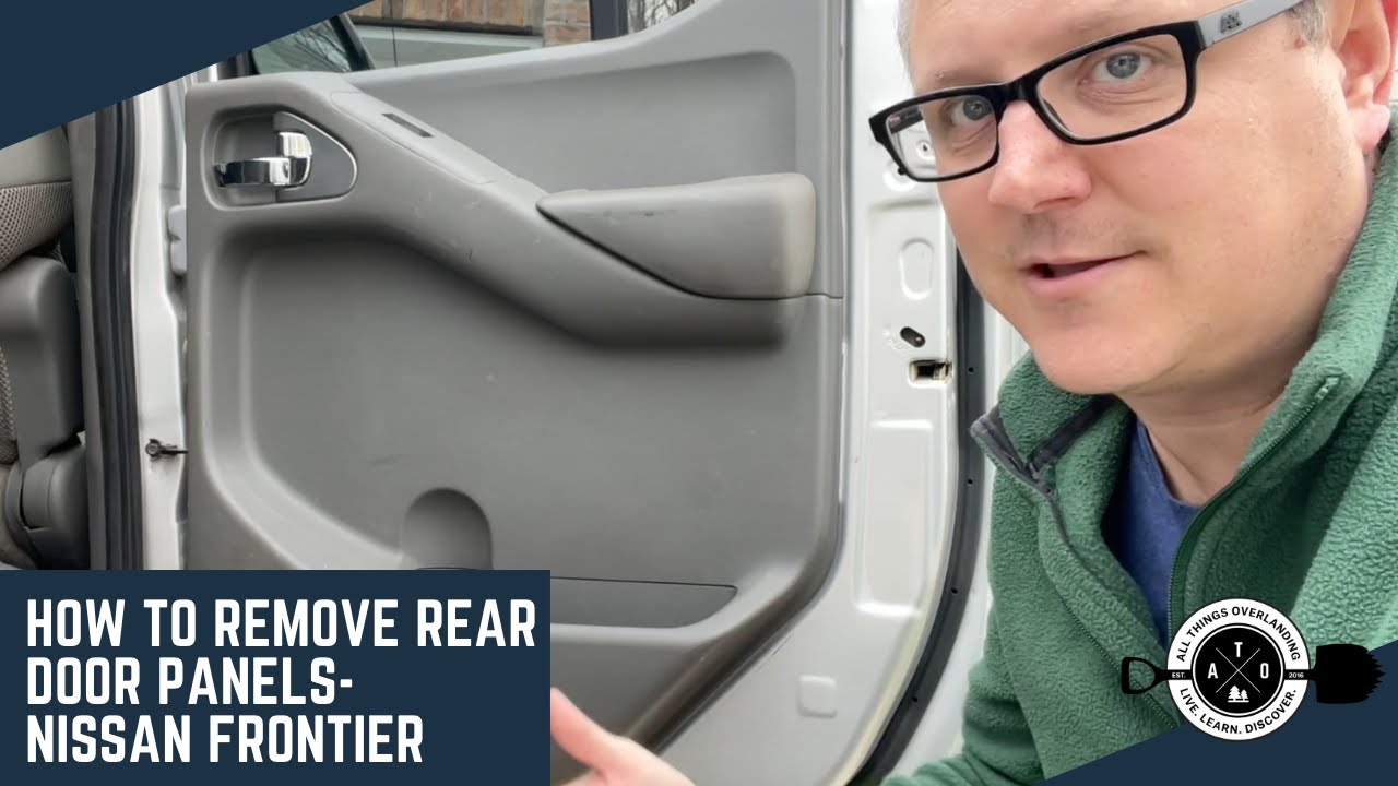 How to Remove the Rear Door Panels in a 2nd Gen Nissan Frontier (Replace Speakers, Window Motors)