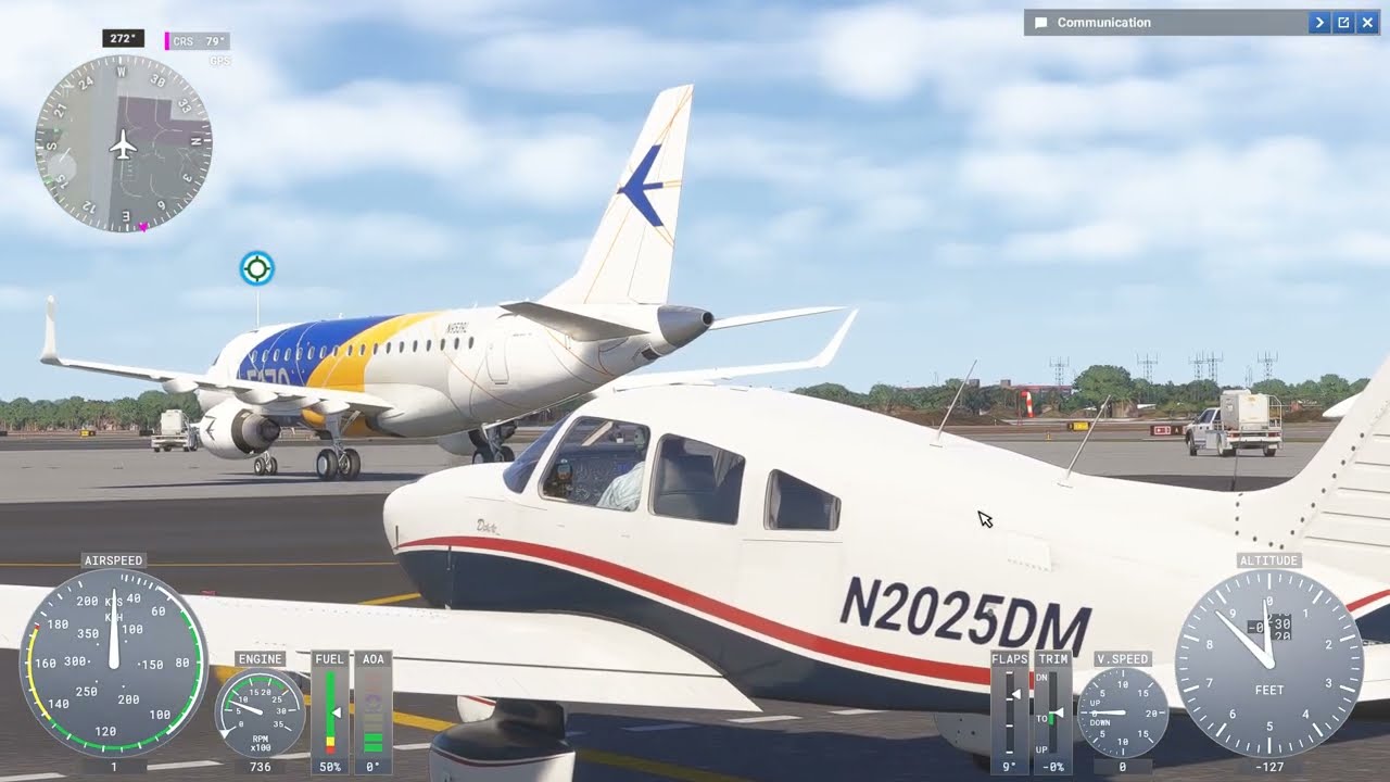 MSFS2024 - Piper PA-28-236 Dakota - Key West to Ocean Reef Club