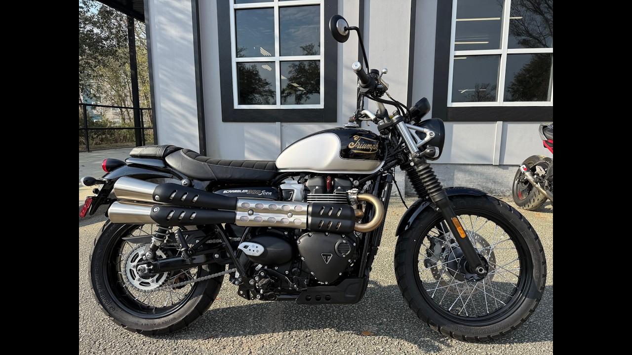 2025 Triumph Scrambler 900 Icon Edition Dealer
