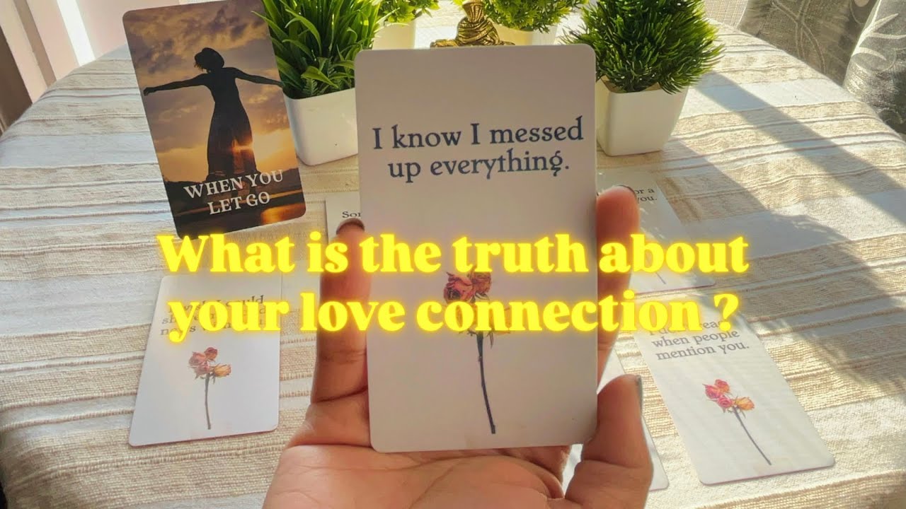 WHAT IS THE HIDDEN TRUTH OF YOUR LOVE CONNECTION 🫣🥹😳Pick a pile reading ♥️🧿