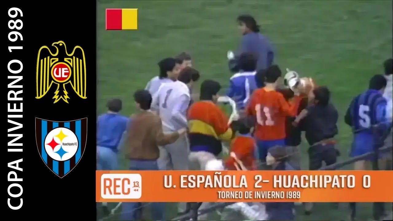 Unión Española 2-0 Huachipato - Final Copa De Invierno 1989 - Goles