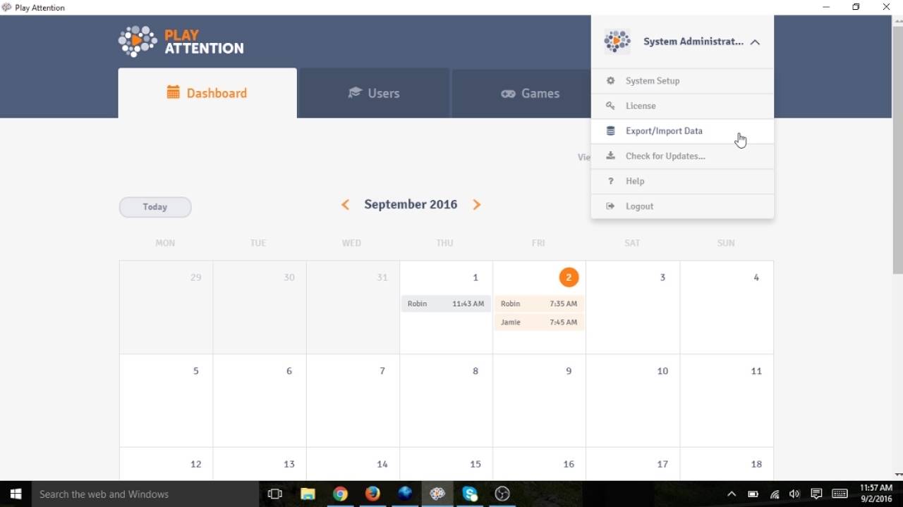 Initial Admin Setup