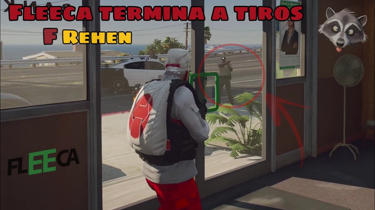Banco Fleeka de la YAKUZ4 termina a TIROS 😯 | Forasteros RP