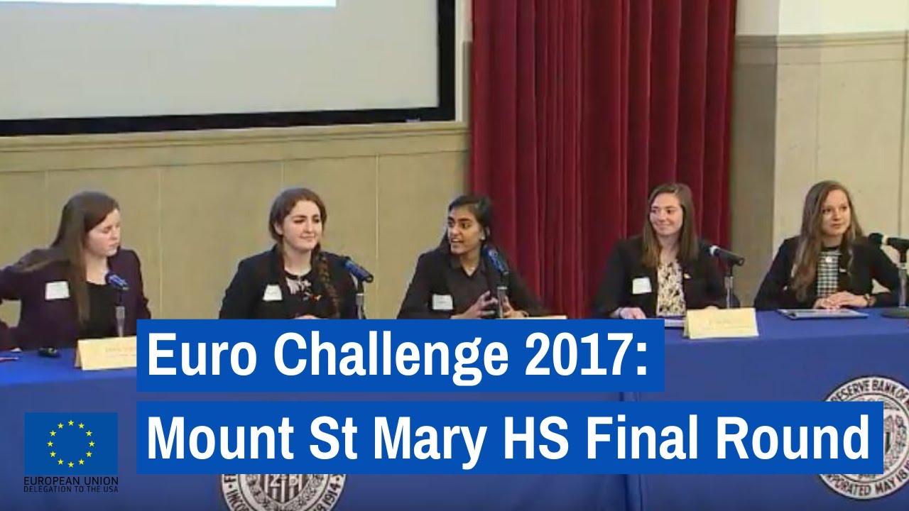 Euro Challenge 2017: Mount St Mary High School Final Round Presentation