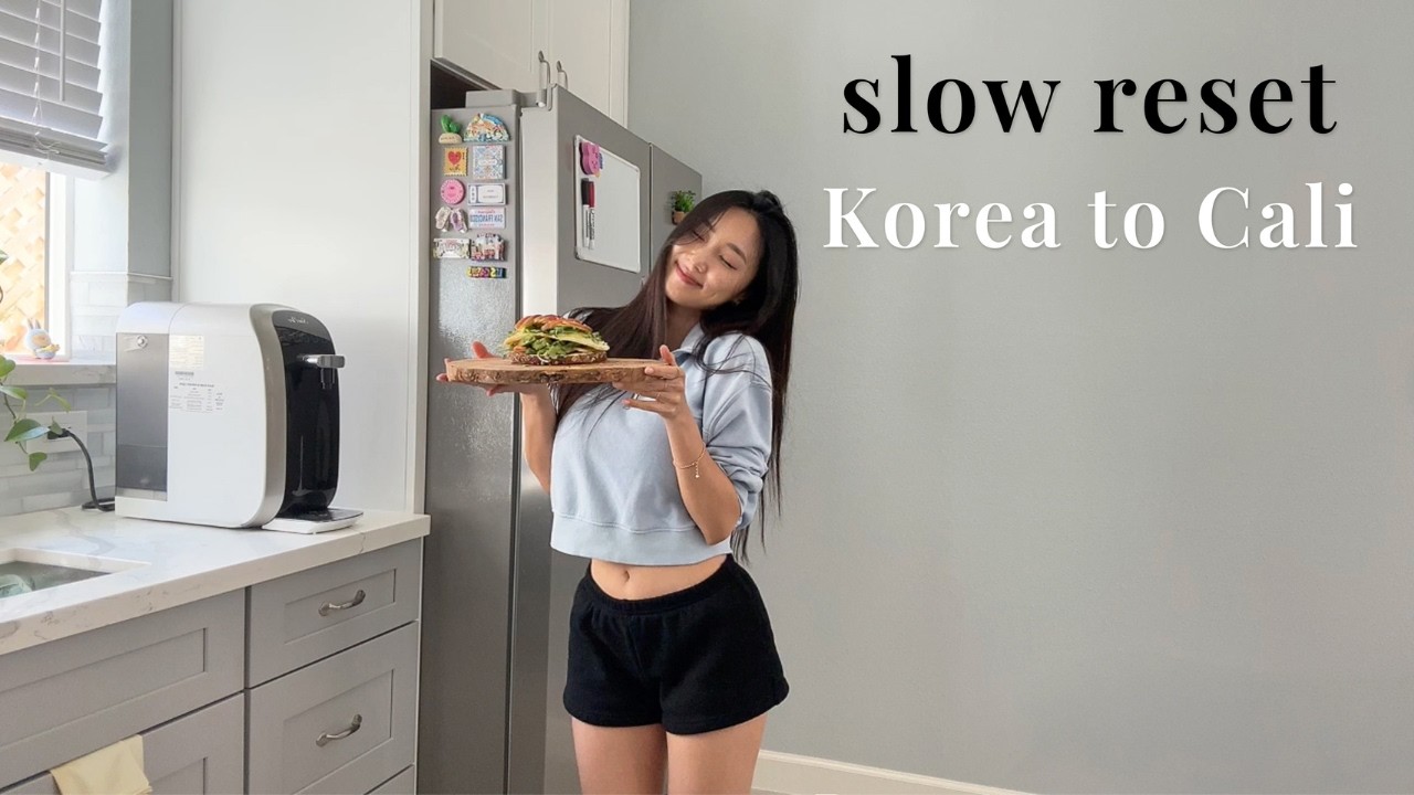 Korea to Cali Vlog | slowly getting back into my routine