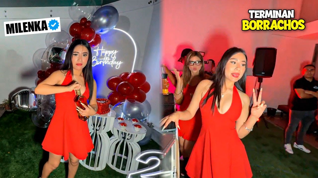 FIESTA DE CUMPLEAÑOS DE MILENKA NOLASCO 🎂 COMPLETO