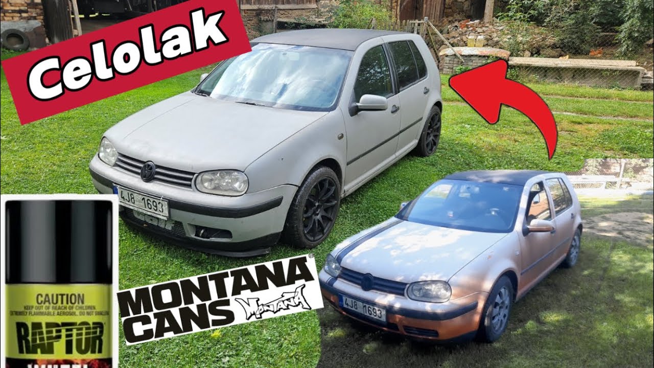 Celolak Golfa montanou na koleni za pár korun