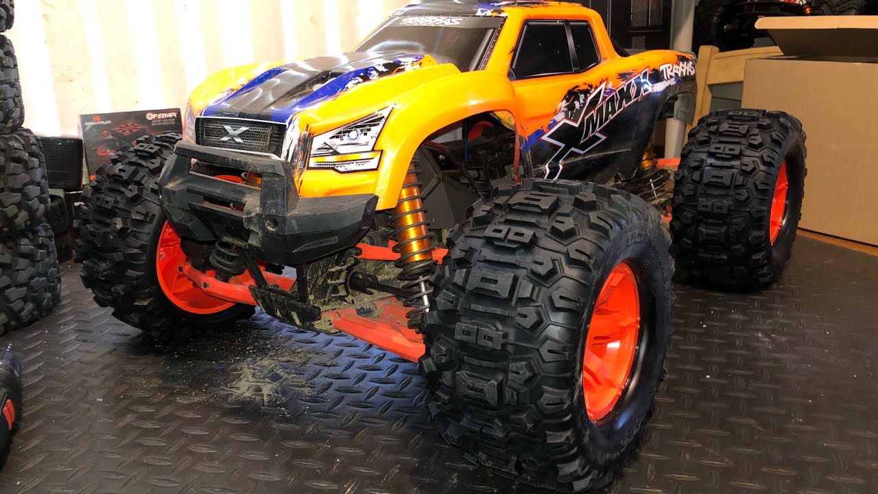 Traxxas Xmaxx New Sledgehammer Tires Instillation Tips