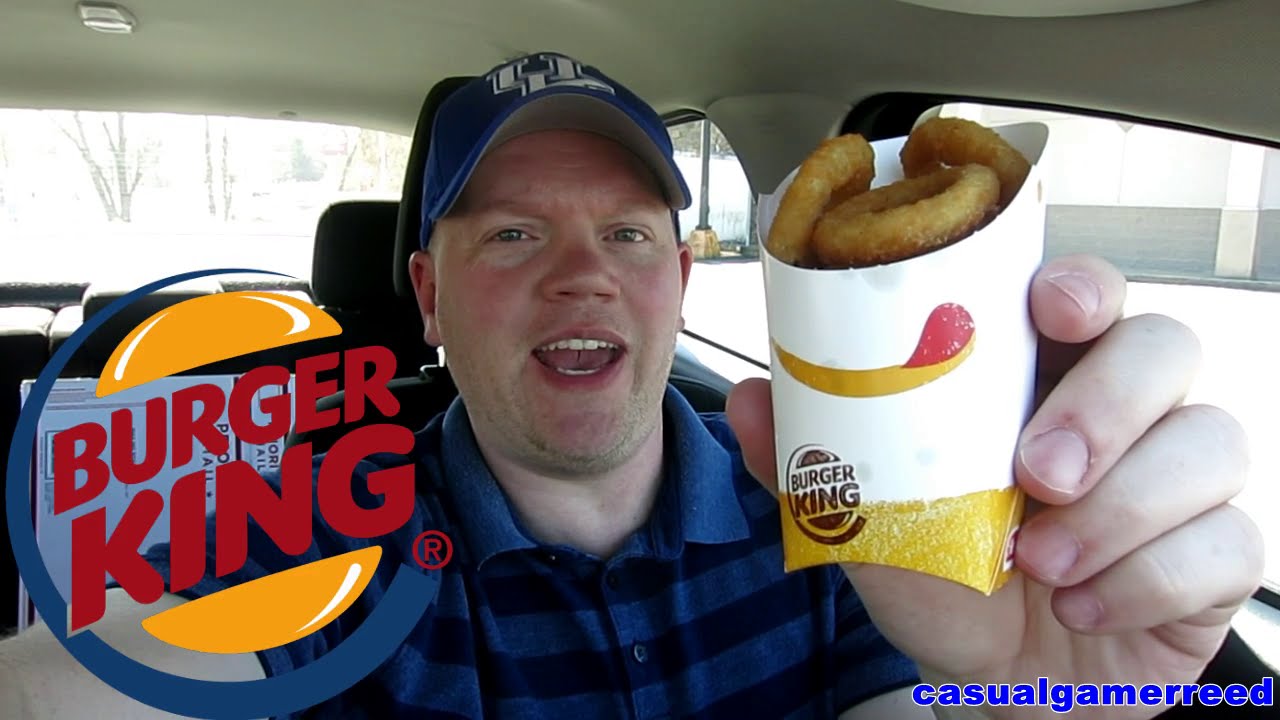 Reed Reviews Burger King Onion Rings With Zesty Sauce