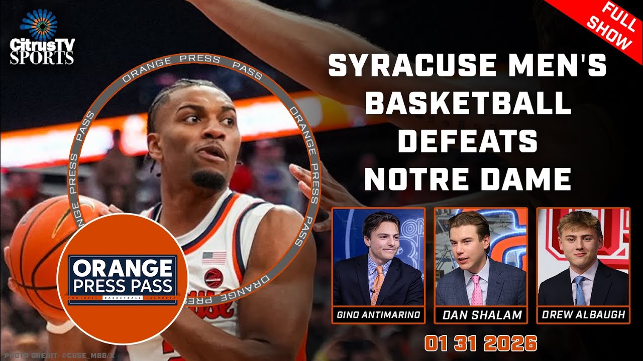 Orange Press Pass | January 31st, 2026