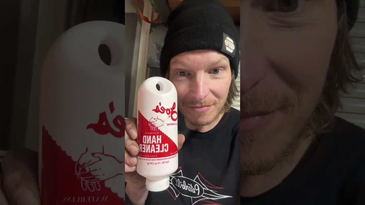 The best waterless hand cleaner! 