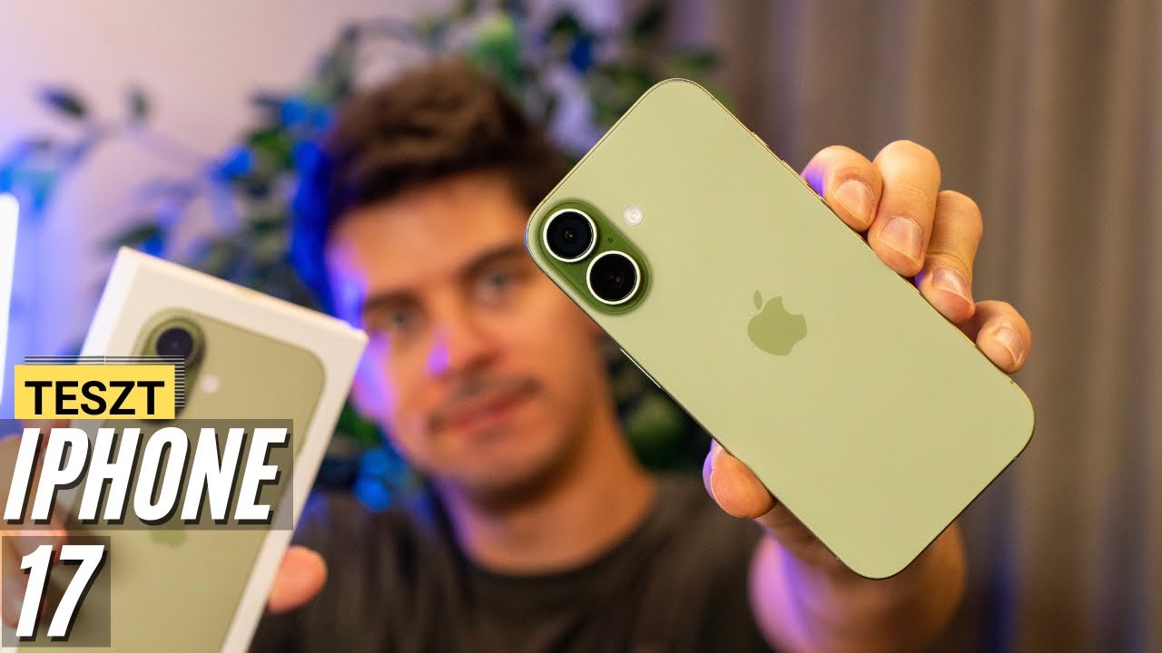 iPhone 17 teszt - Ezt NAGYON eltalálta az Apple!