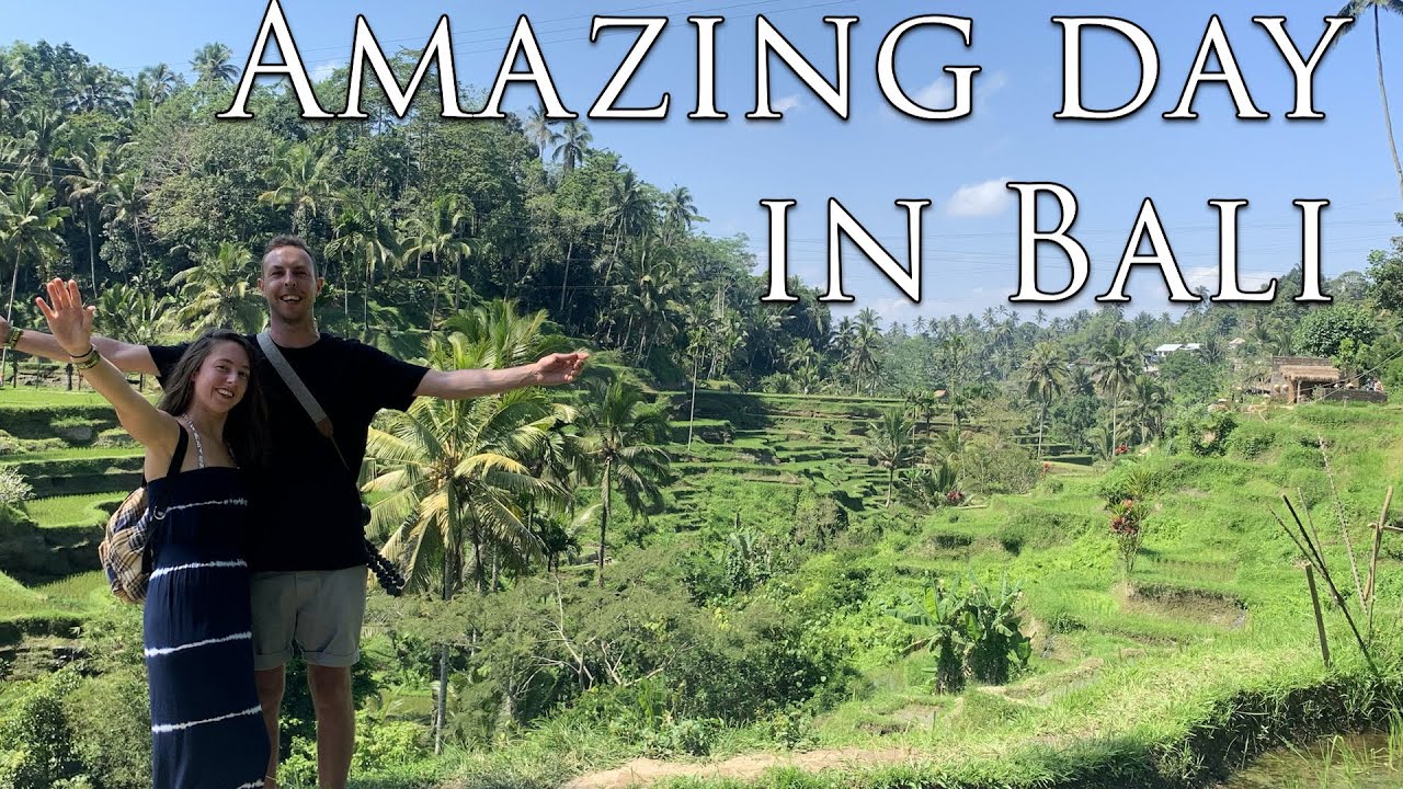 Ubud, Bali -Tegallalang Rice terrace, Tirta Empul Holy water Temple -The most amazing Day trip Part1