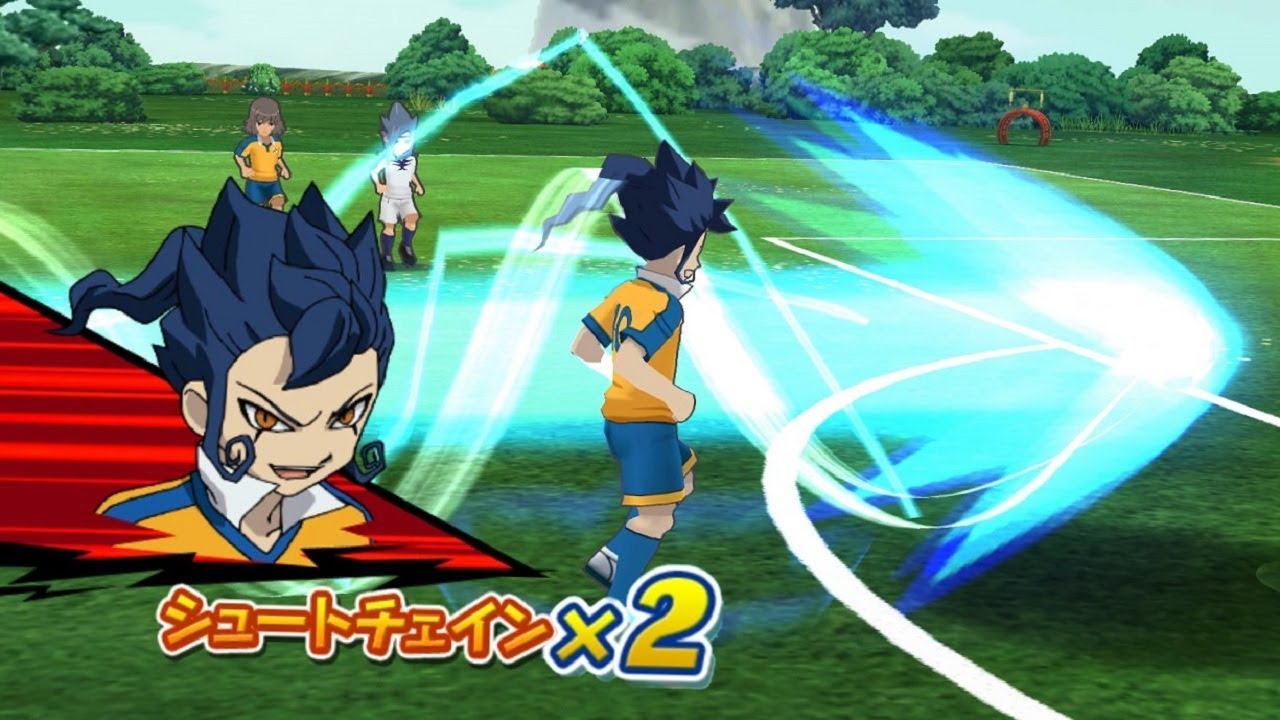 Inazuma Eleven Go Strikers 2013 Raimon GO Vs Custom Team Wii 1080p (Dolphin/Gameplay)