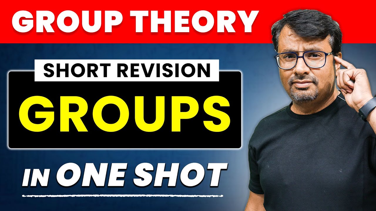 Group Theory | Groups in One Shot by GP Sir