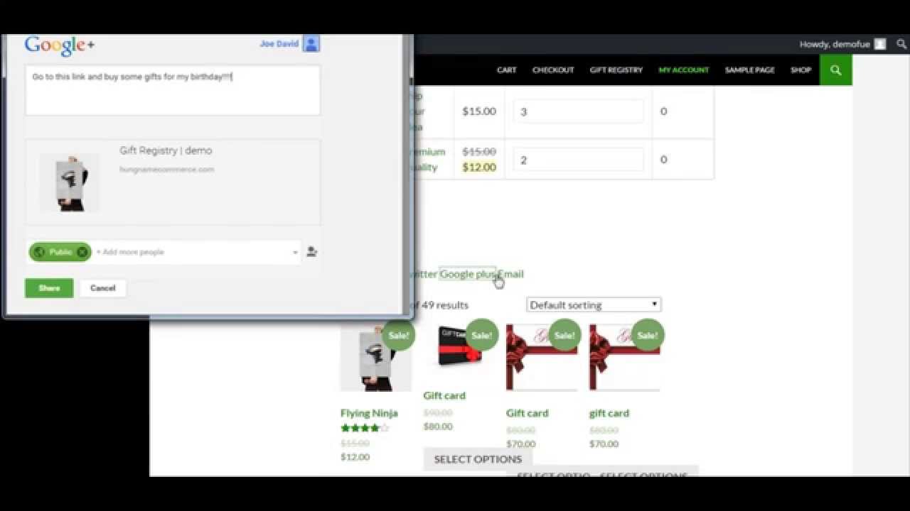 Woocommerce gift registry tutorial | Magenest