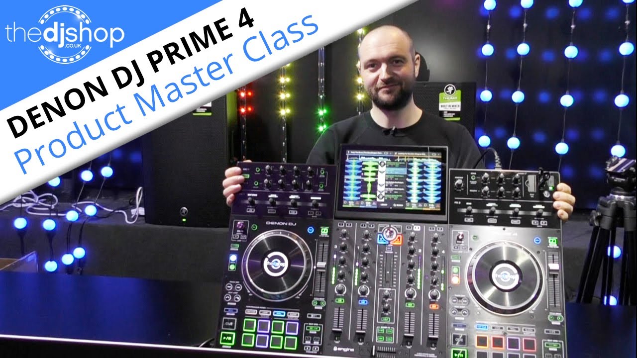 Denon DJ 'Prime 4' - Overview (The World's First 4 Channel Standalone DJ System)