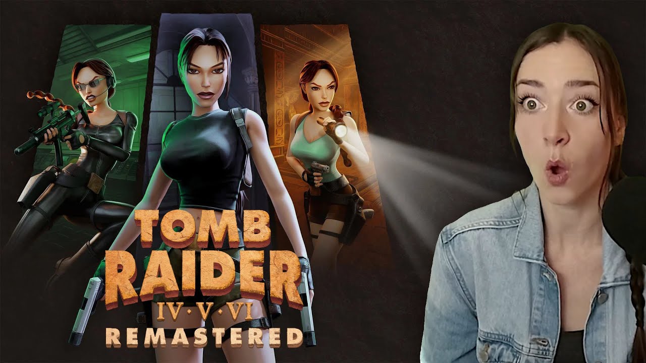 TOMB RAIDER 4-6 Remastered · Funny Moments