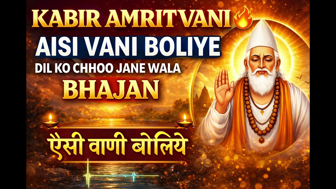 Kabir Amrit Vani 🔥 Aisi Vani Boliye | Dil Ko Chhoo Jane Wala Bhajan | Sant Kabir Das Vani 2026