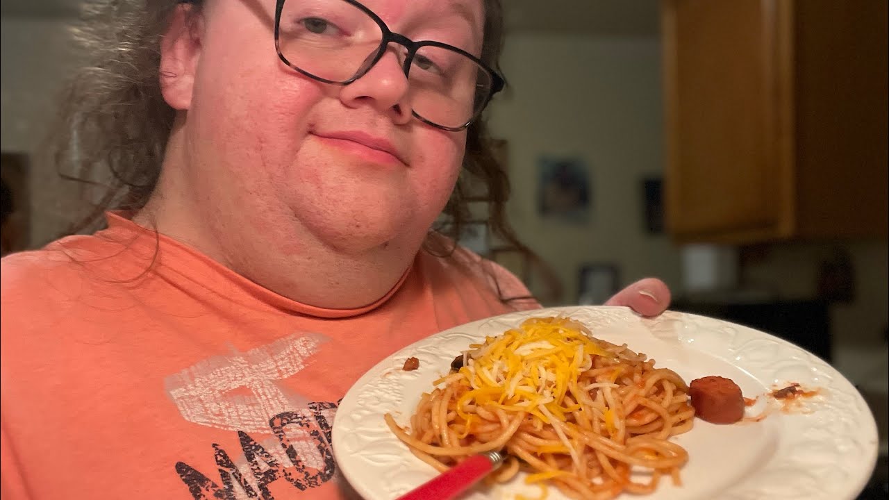 Making Hot Dog Spaghetti MUKBANG