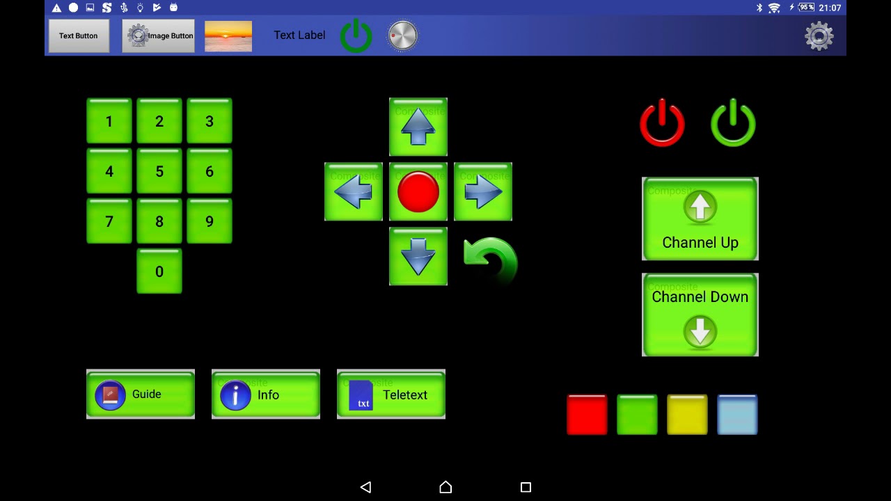 IRControl (Android App) with Logitech Harmony Hub