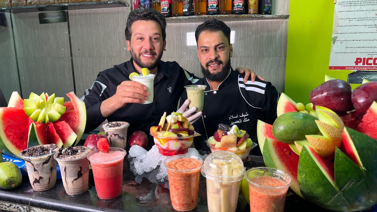 أسرار عصاير لأول مره تشوفيها 👌🍋🍊🥭🍇