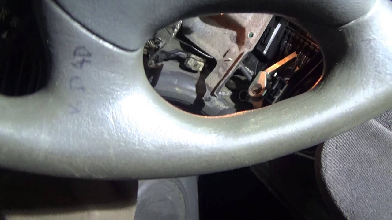 how to remove the turn signal switch in a Oldsmobile Intrigue