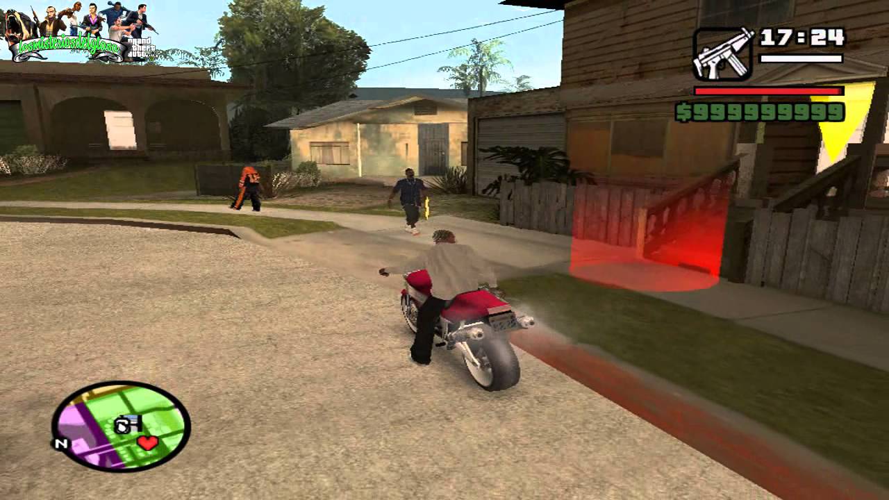 GTA San Andreas El peaton que roba vehiculos - Curiosidad