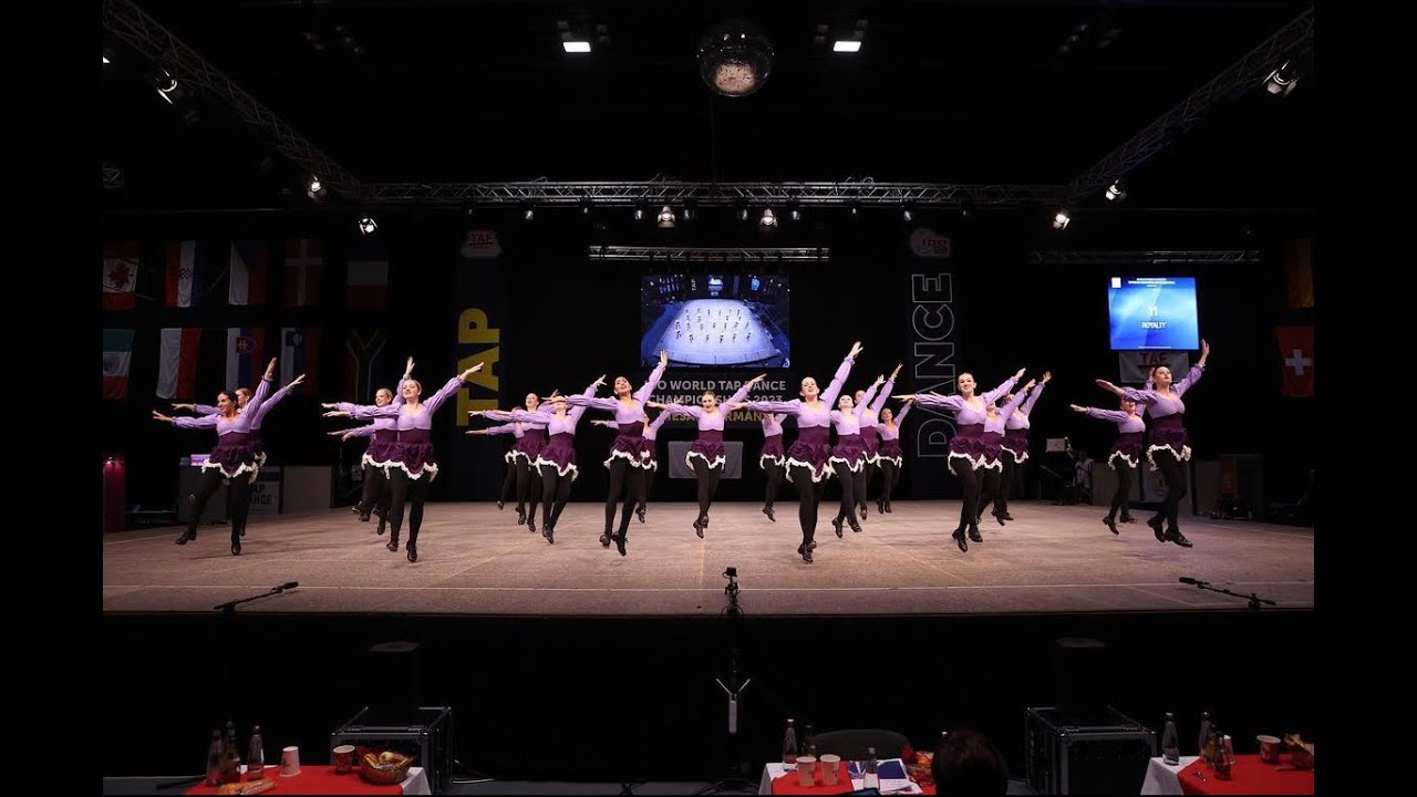 Team Canada Tap Dance - "Royalty" FINALS 4th Place Formations - IDO Worlds 2023 - Riesa, Germany