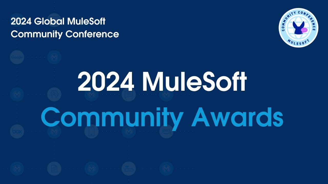 2024 MuleSoft Community Awards: AMER, EMEA, India