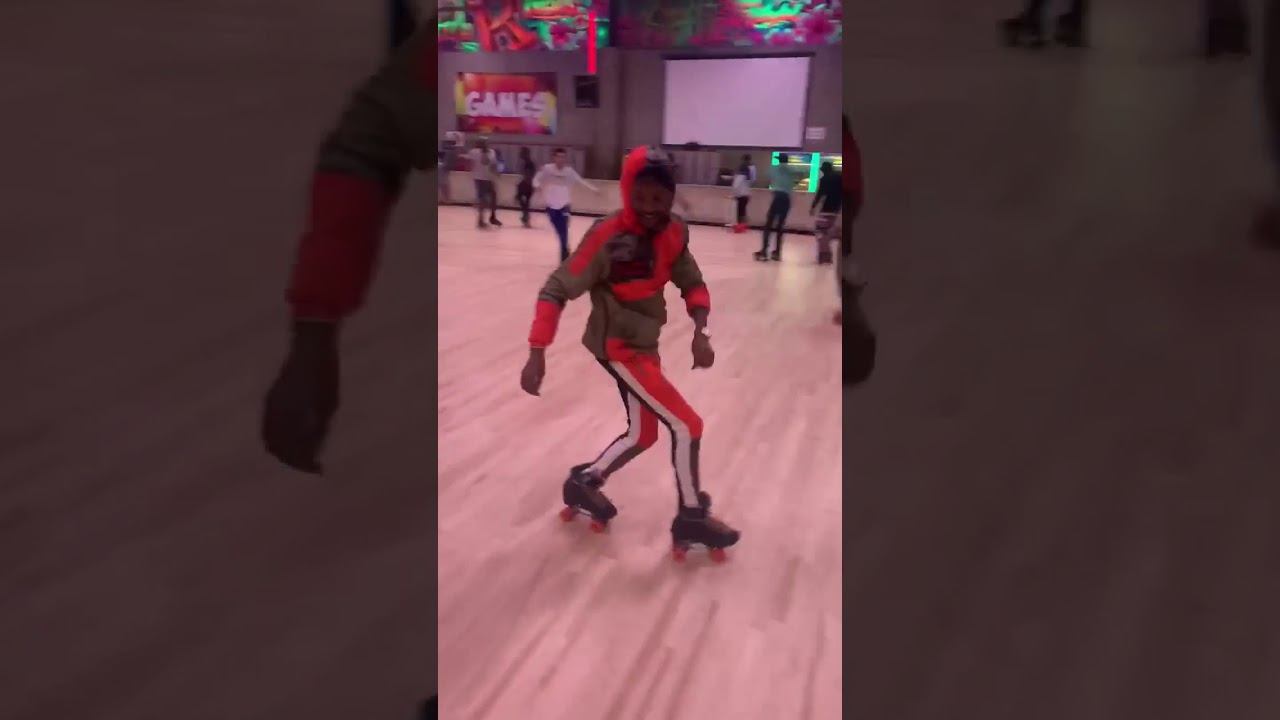 Ant Lava skating at Branch Brook Park Skating