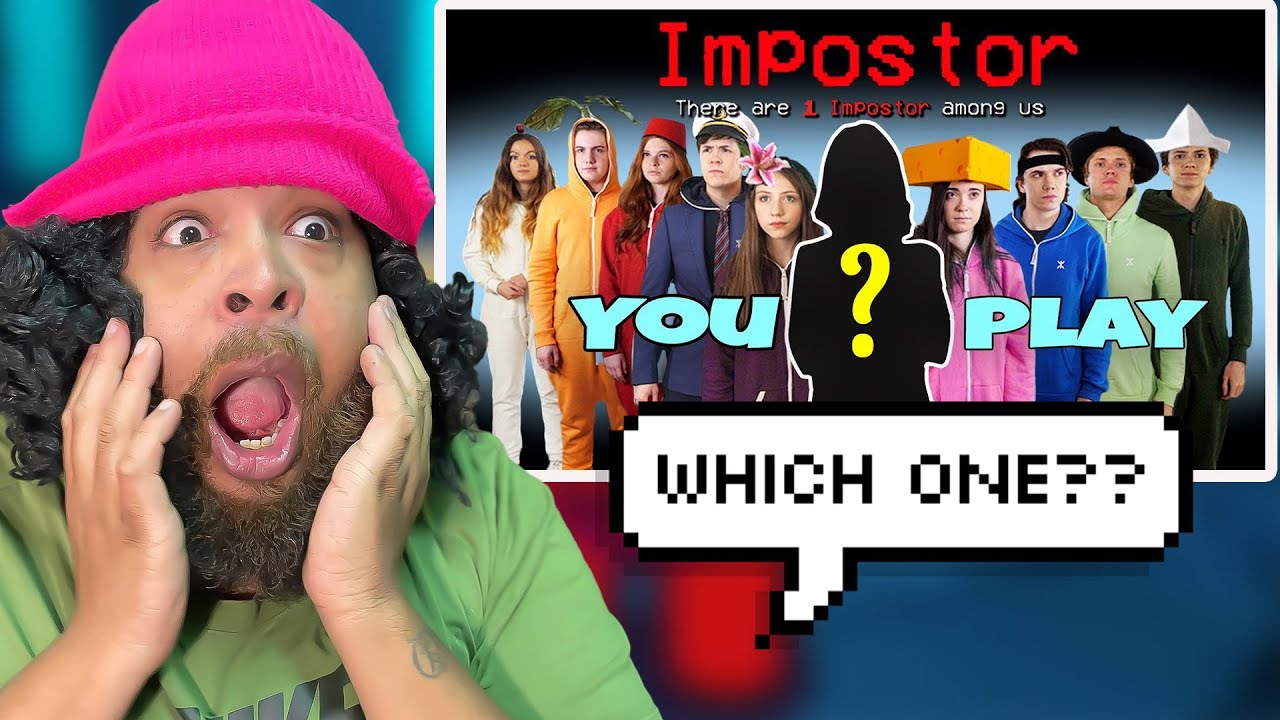 Among Us - YOU CHOOSE shiloh and bros reaction