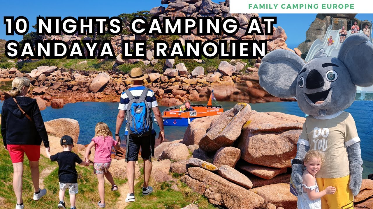 ОБЗОР И ТУР: Кемпинг Sandaya Le Ranolien в Бретани, кемпинг с детьми во Франции